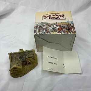 David Winter‎ Cottages Cotswold Cottage Village House Sculpture Decor